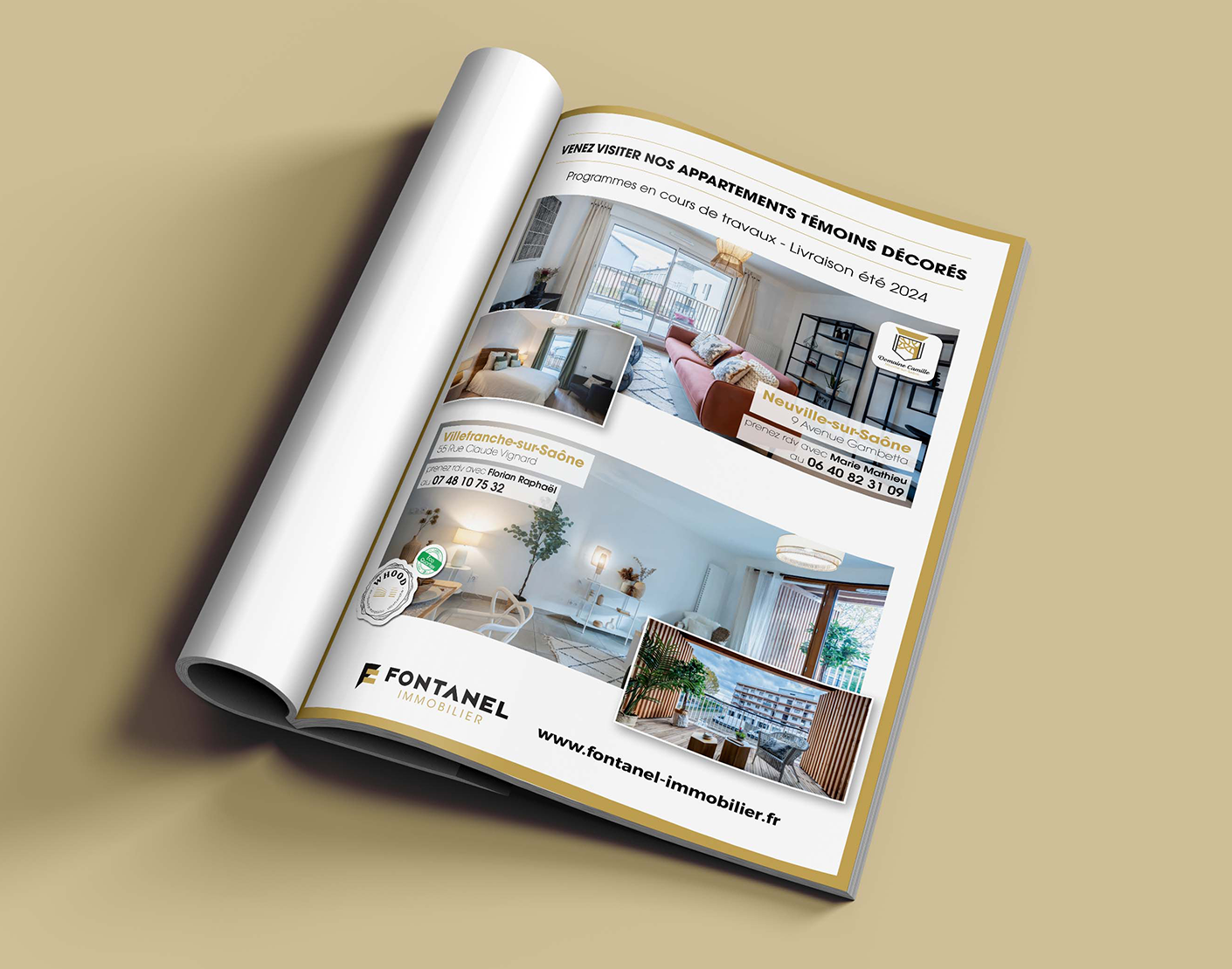 Fontanel - annonces presses projet immobilier en cours de construction