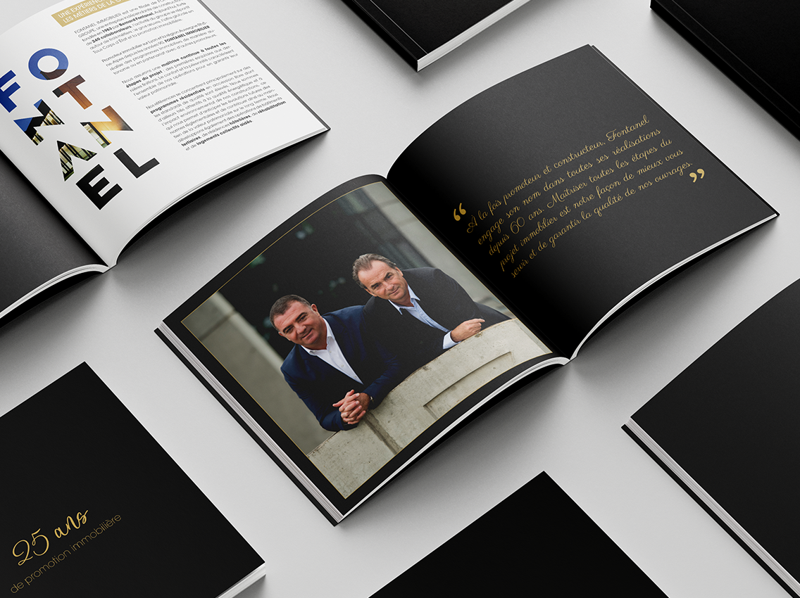 Fontanel - intérieur livre d'or, presentation des fondateurs
