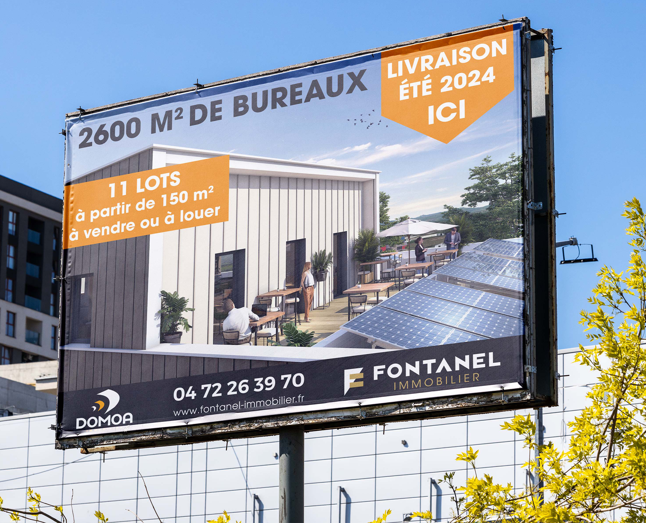 Fontanel - panneau promotionnel