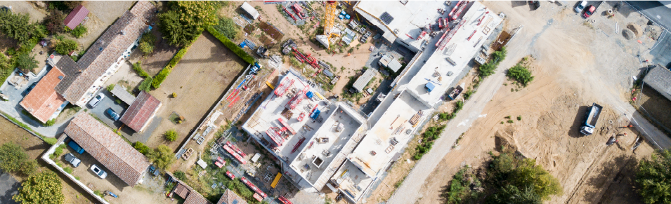 Ome - vue drone du programme