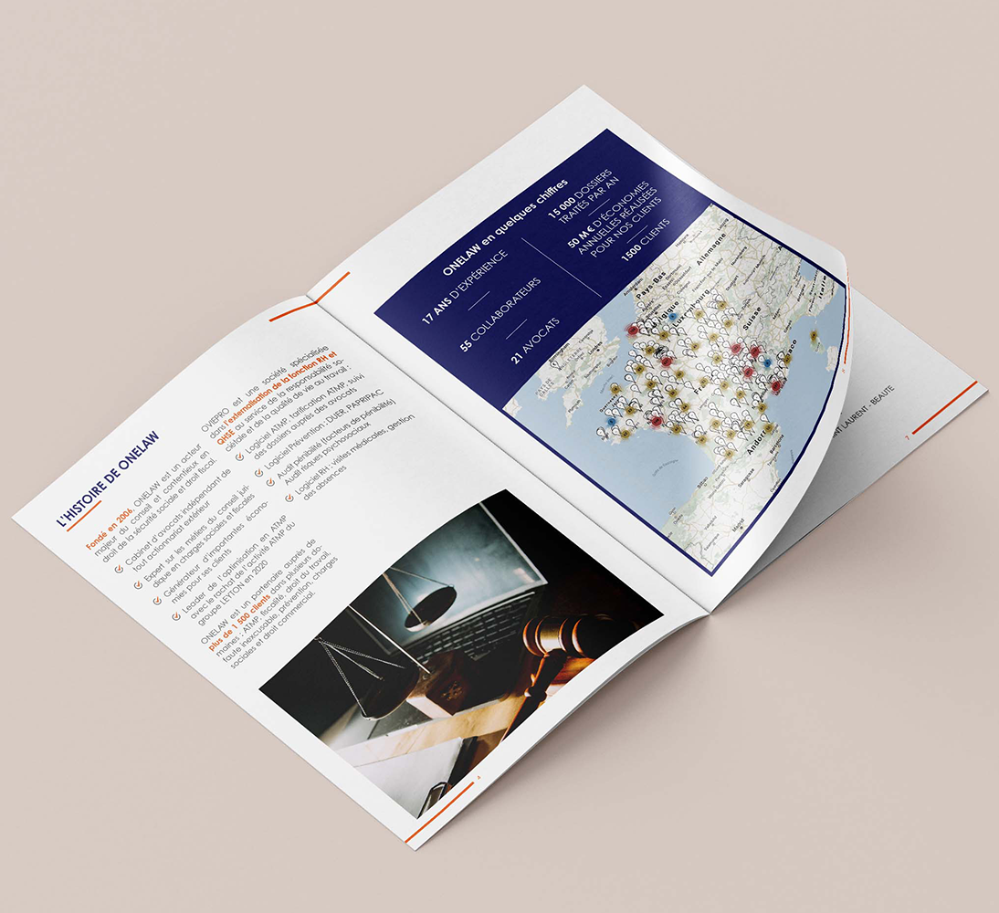 Onelaw - Intérieur brochure
