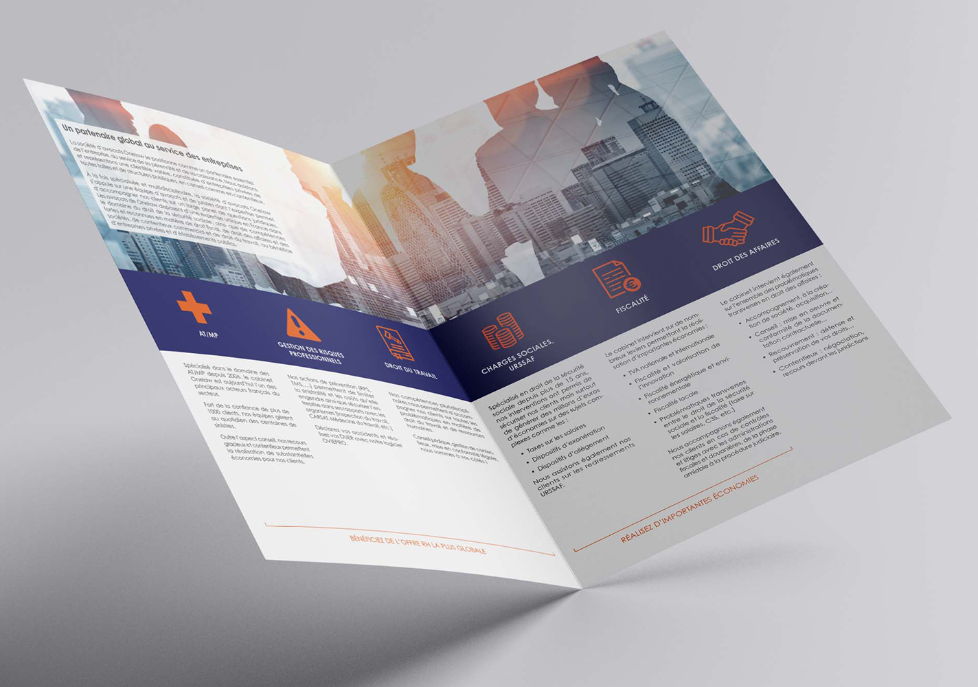 Onelaw - Couverture brochure