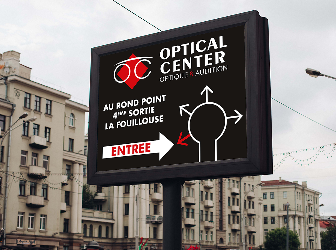 Optical Center - Panneau
