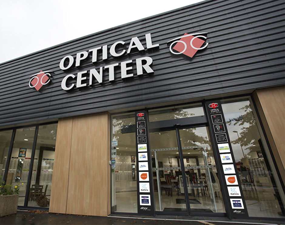 Optical Center - Vitrophanie