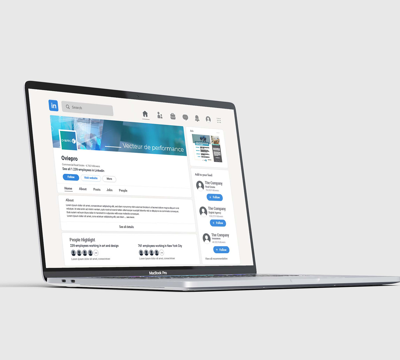Oviepro - banière Linkedin