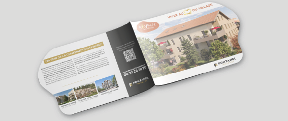 Revery, Sathonay Village - Brochure ouverte