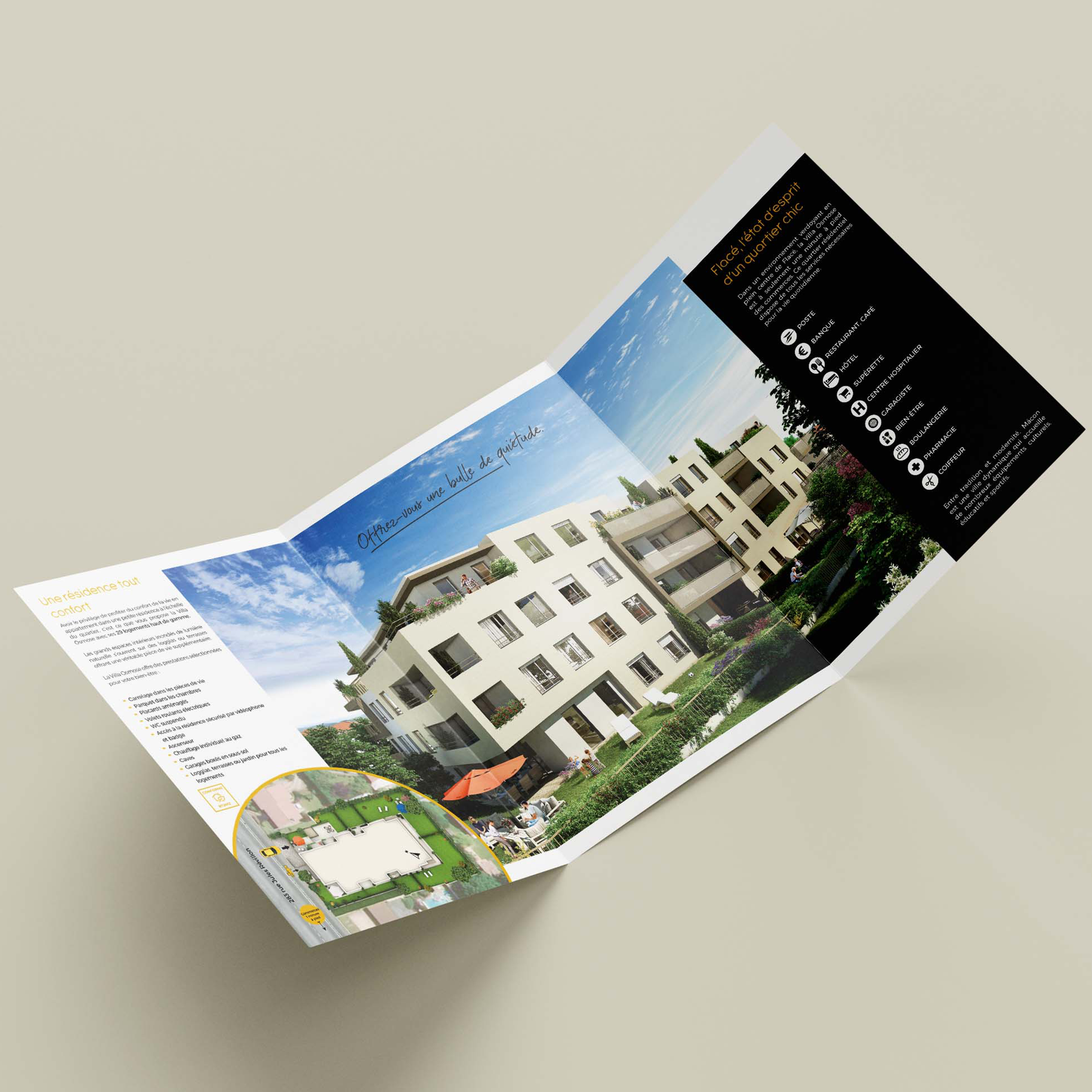 Villa Osmose - plaquette commerciale