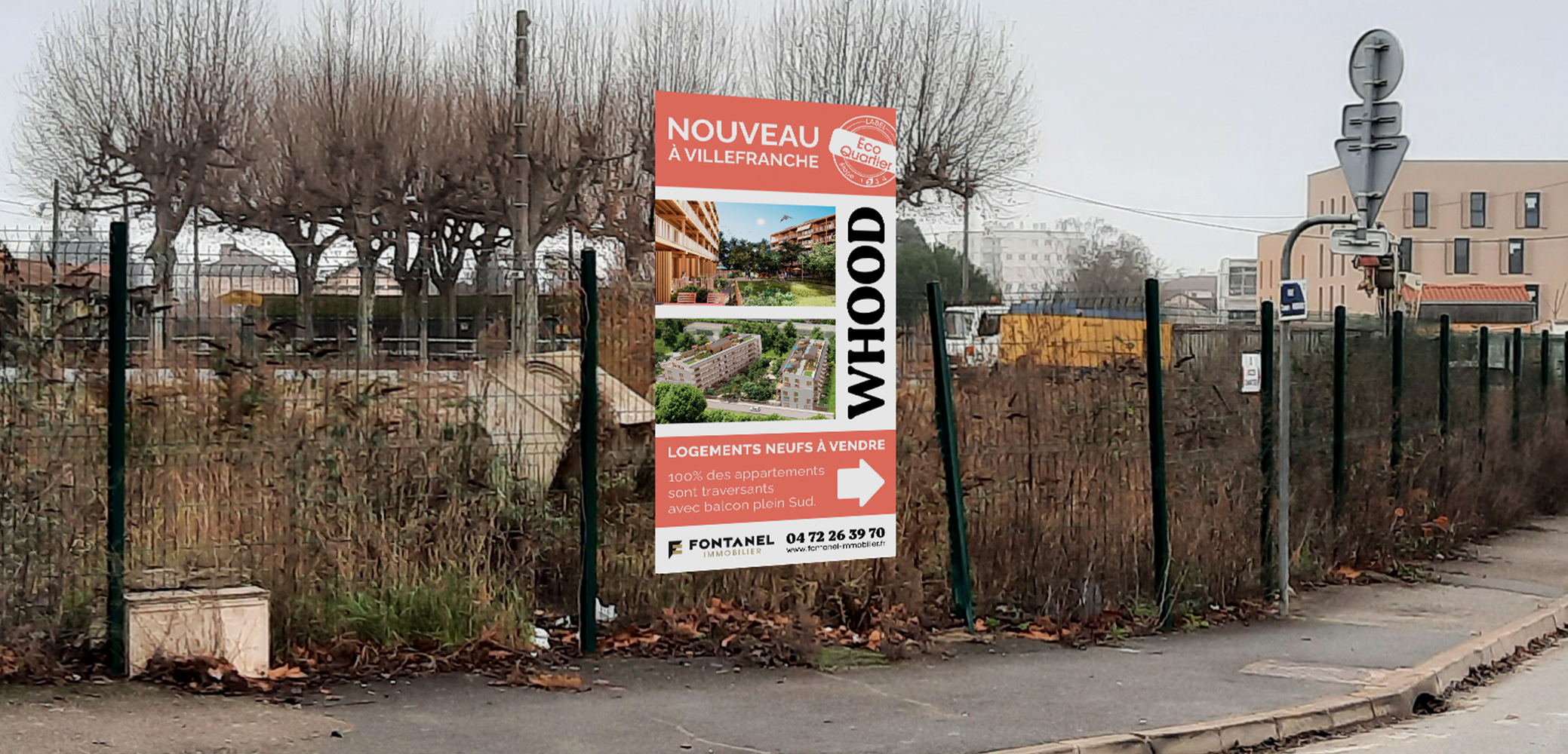 Whood - panneau directionnel projet