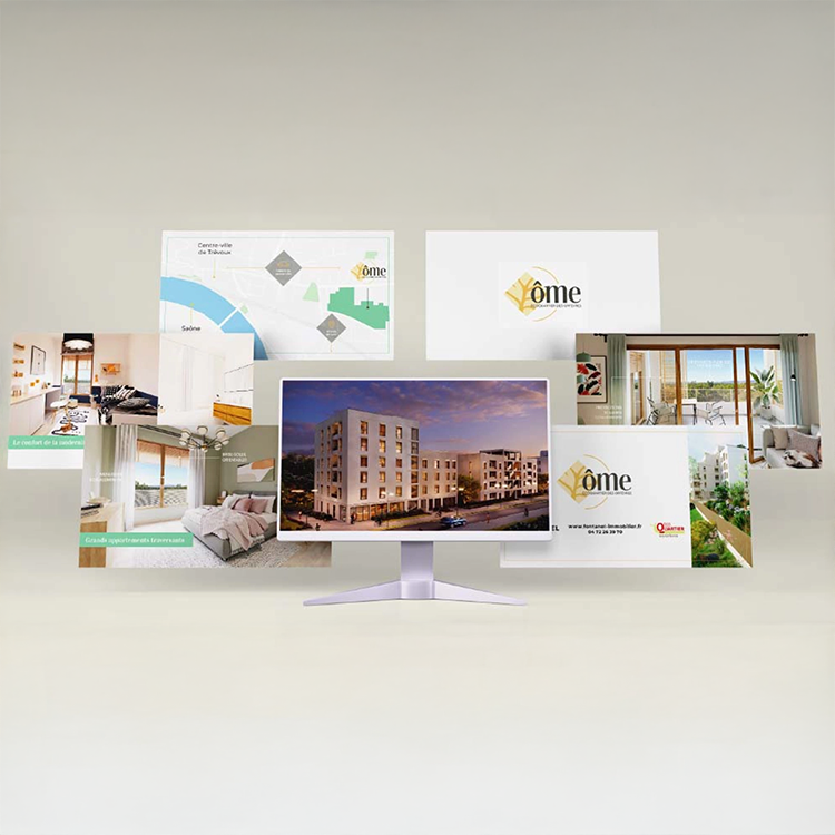 Fontanel Ome Motion Design projet immobilier