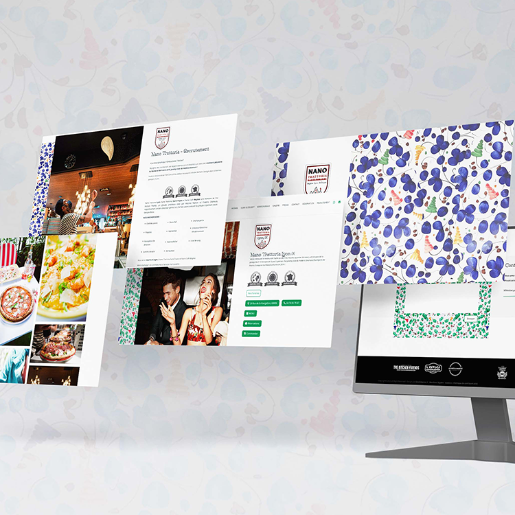 Nano tratoria refonte site internet