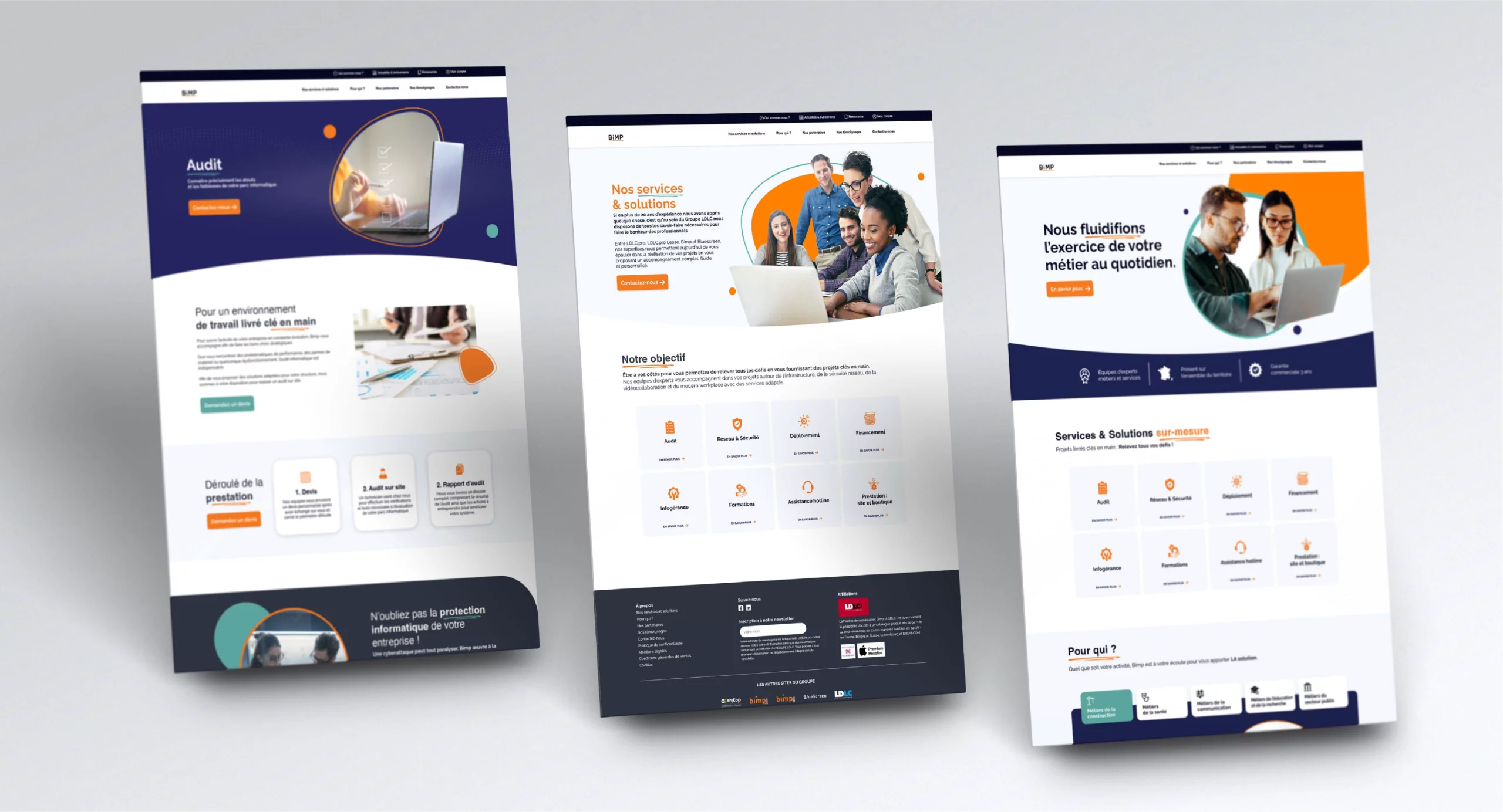 Bimp - site internet