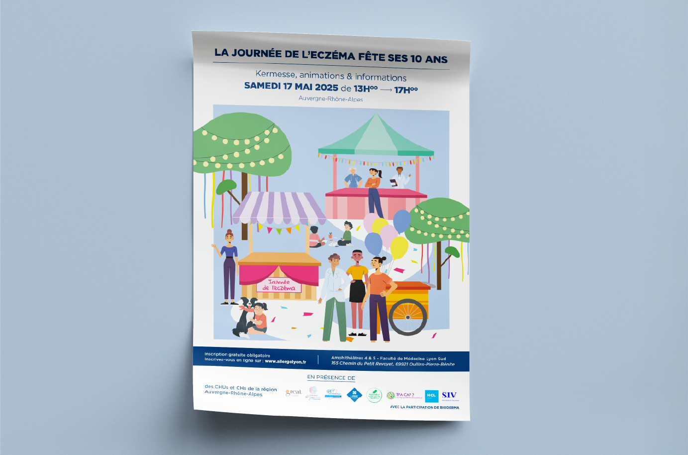 Bioderma - Affiche journée de l'eczema