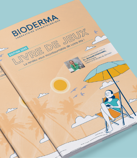 Bioderma - Cahier de vacances couvertures