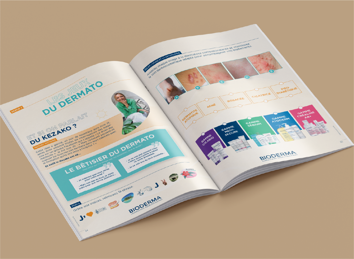 Bioderma - Cahier de vacances intérieur