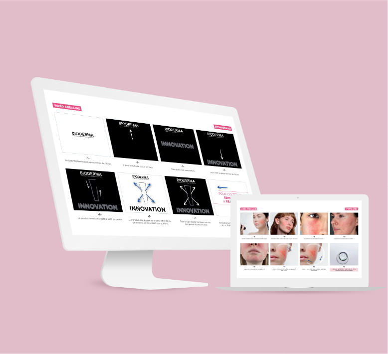 Bioderma - Storyboard vidéo