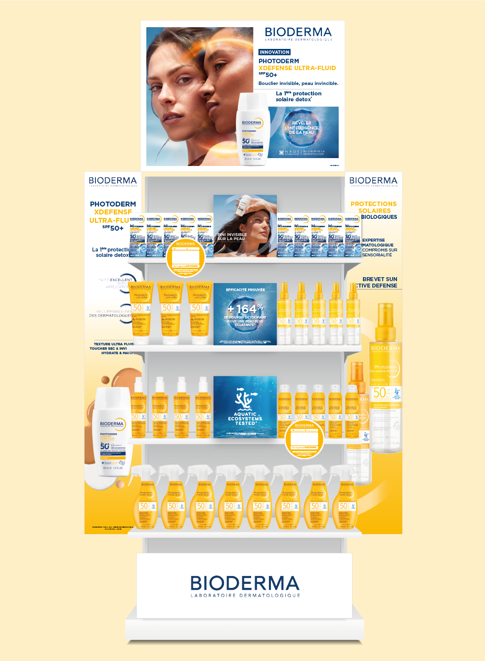 Bioderma - Tête de gondole Pharmacie Photoderm