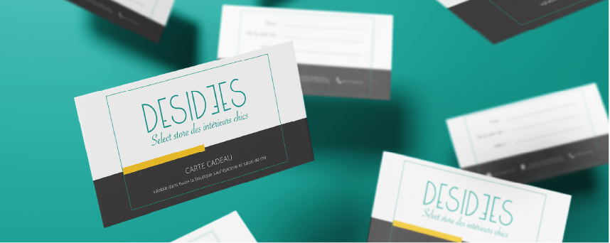 desidees - carte de visite horizontale