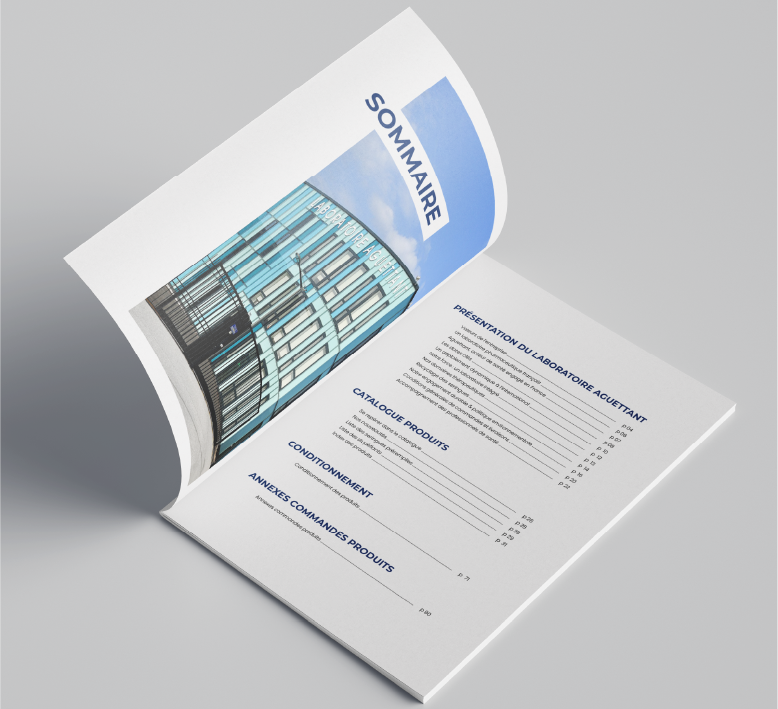 Aguettant - Catalogue produit intérieur sommaire