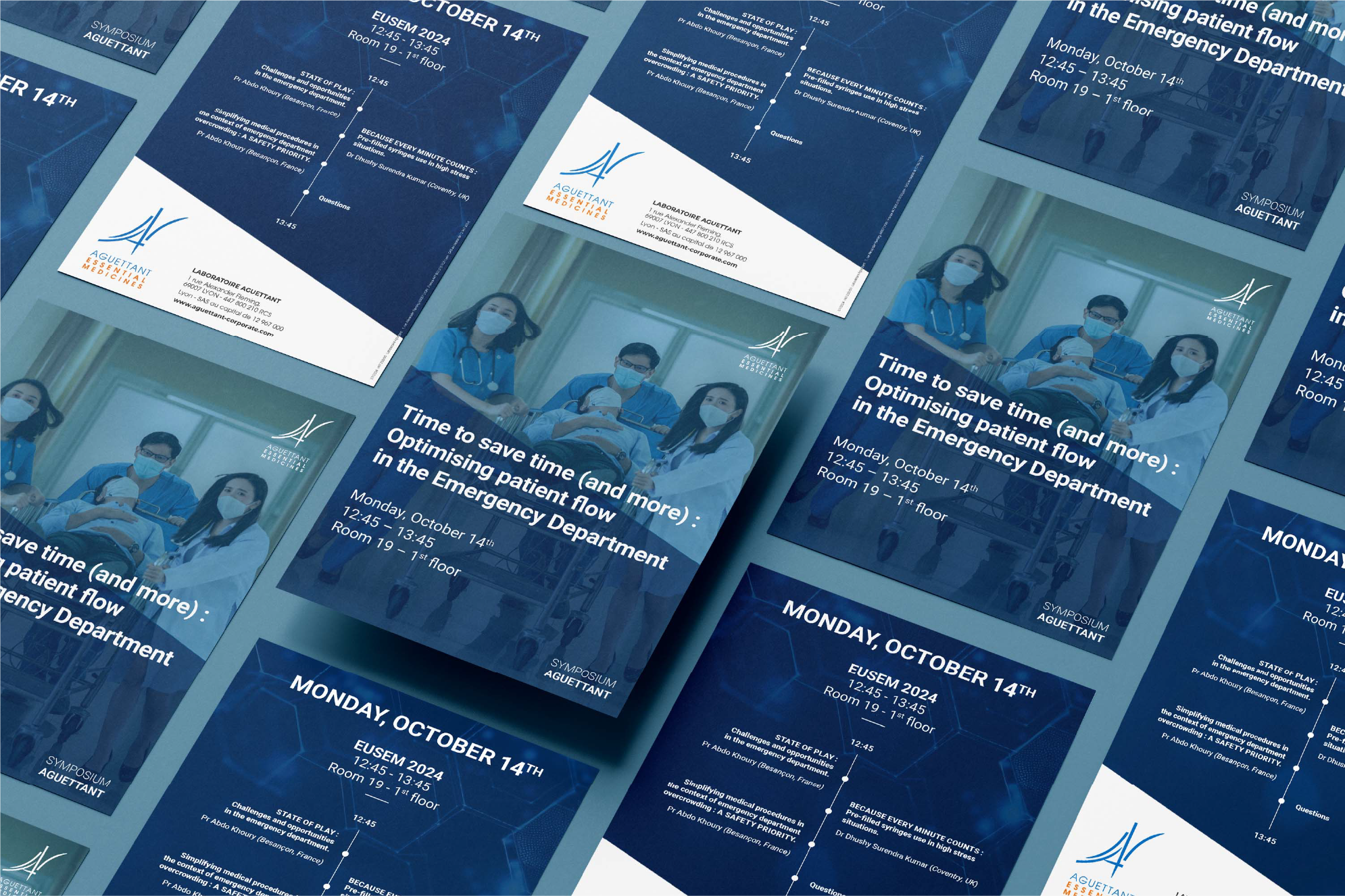 Aguettant - Flyer congrès