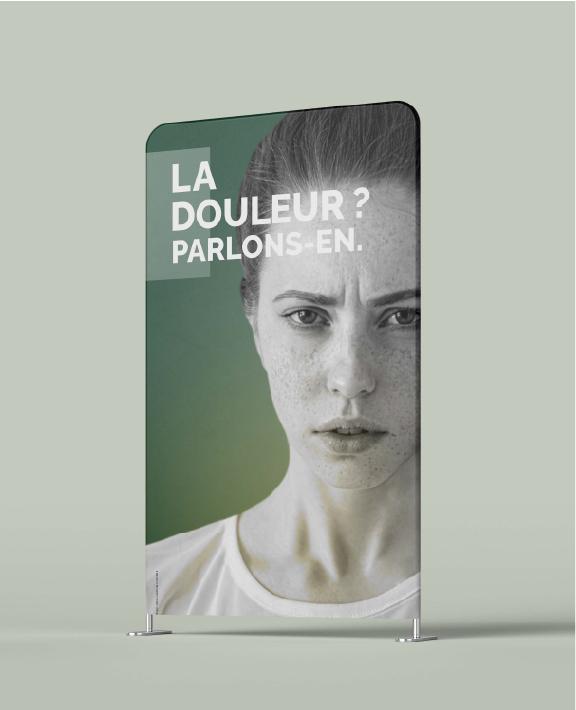 Aguettant - Panneau environnement douleur