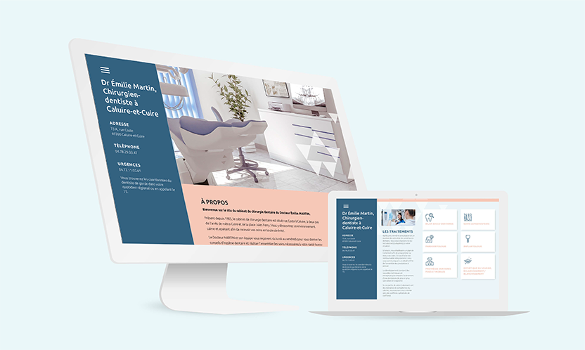 Cabinet dentaire : site internet