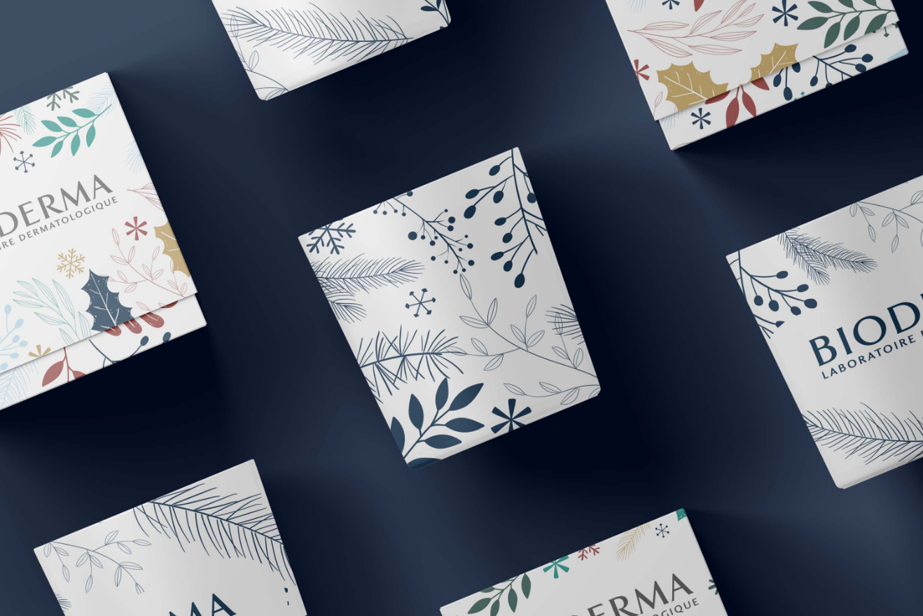 Bioderma - Design bougie Noel