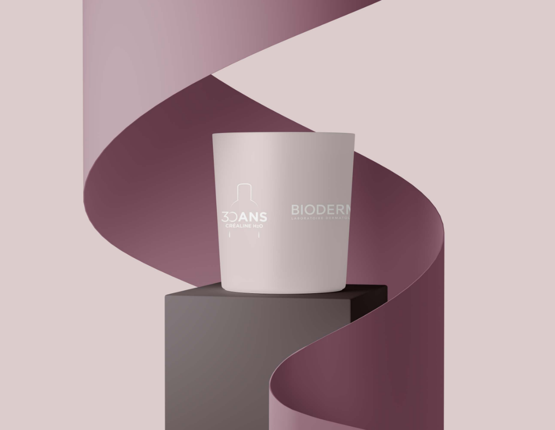 Bioderma - Design bougie 30 ans créaline